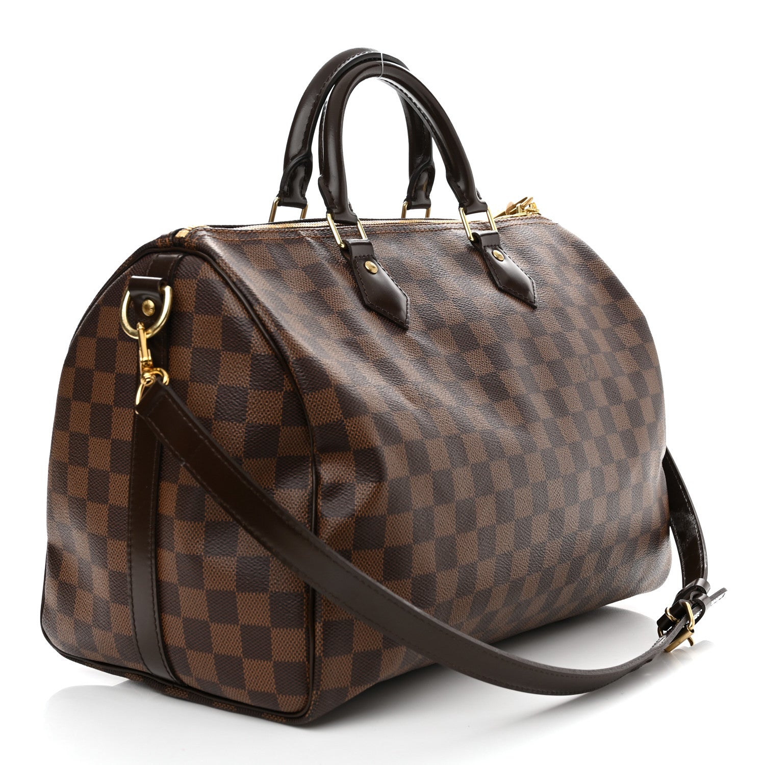 Louis Vuitton Damier Ebene Speedy Bandouliere 35 3 of 13