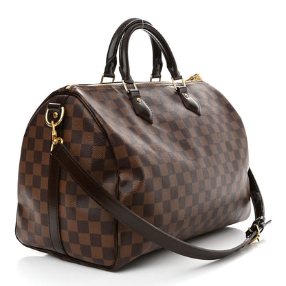 Louis Vuitton Damier Ebene Speedy Bandouliere 35 3 of 13