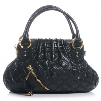 Marc Jacobs Leather Quilted Small Cecilia Black 1 of 7