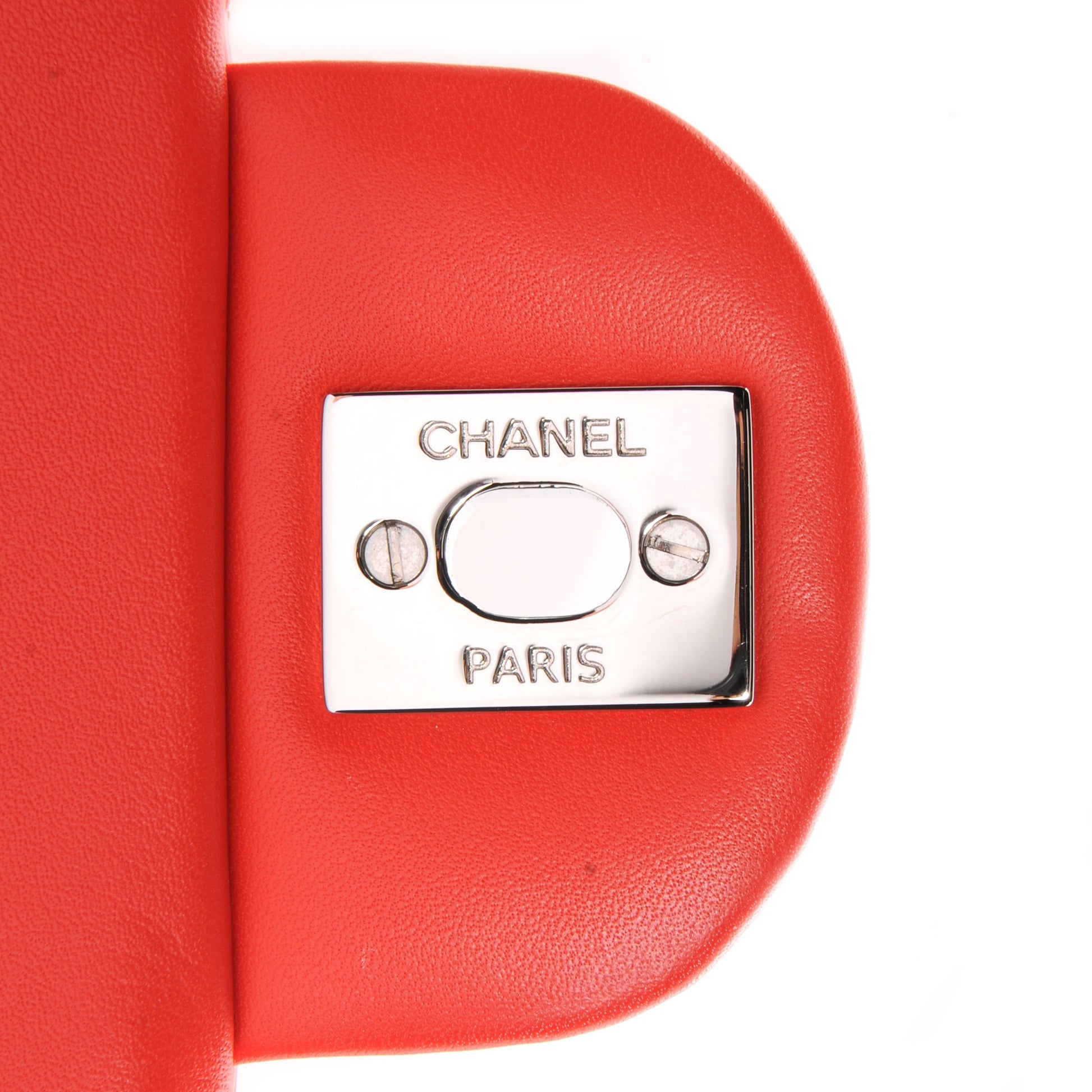 Chanel Patent Quilted Mini Flap Red 9 of 9