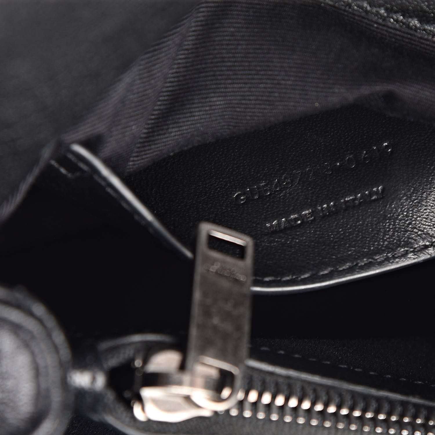Saint Laurent Sheepskin Matelasse Chevron Monogram Medium College Bag Black 7 of 18
