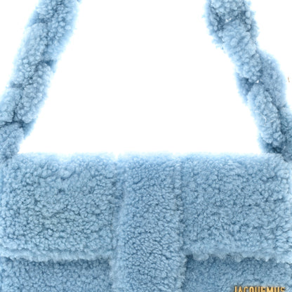 Jacquemus Shearling Le Bambidou Light Blue 7 of 12