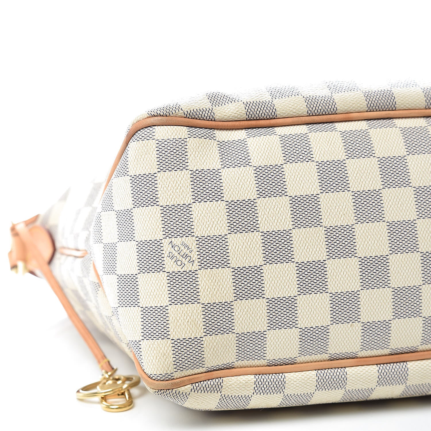 Louis Vuitton Damier Azur Delightful MM Rose Ballerine 5 of 17