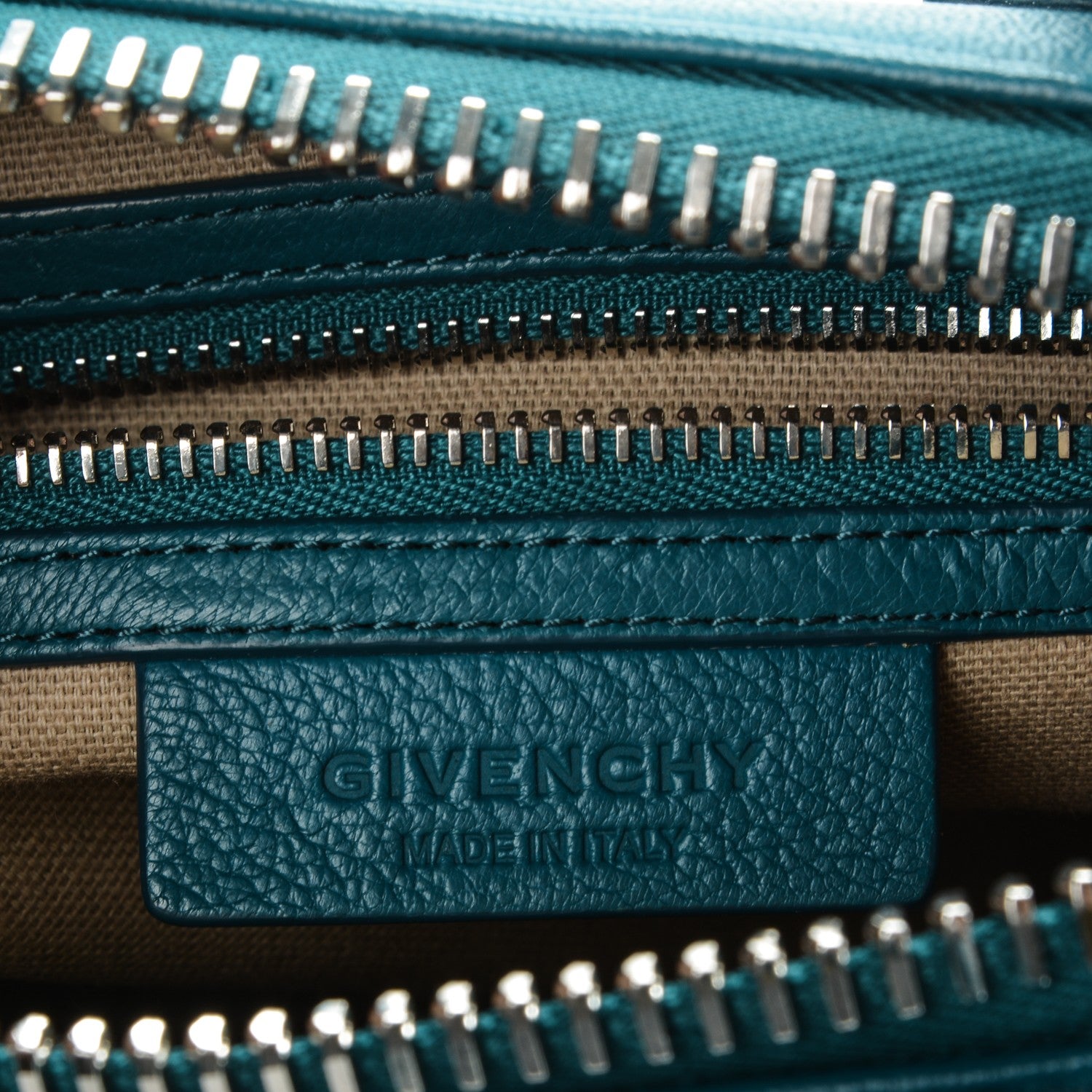 Givenchy Sugar Goatskin Mini Antigona Blue 6 of 7