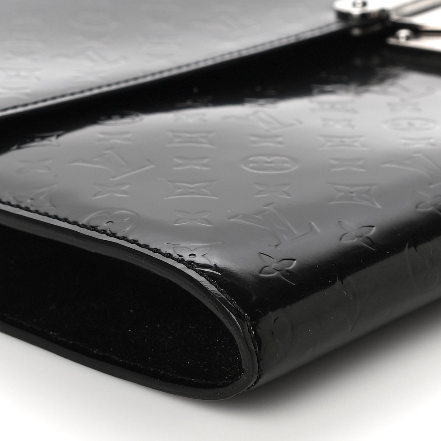 Monogram Glace Anouchka Pochette GM Black