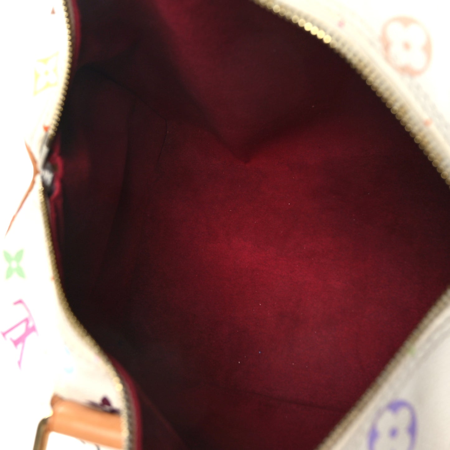 Monogram Multicolor Speedy 30 White