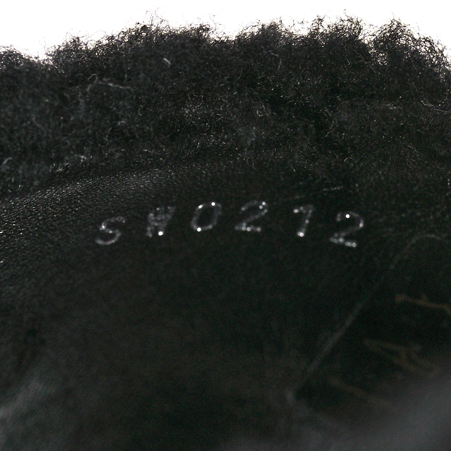 Louis Vuitton Shearling Magnetic Flat Mule 41 Black 6 of 9