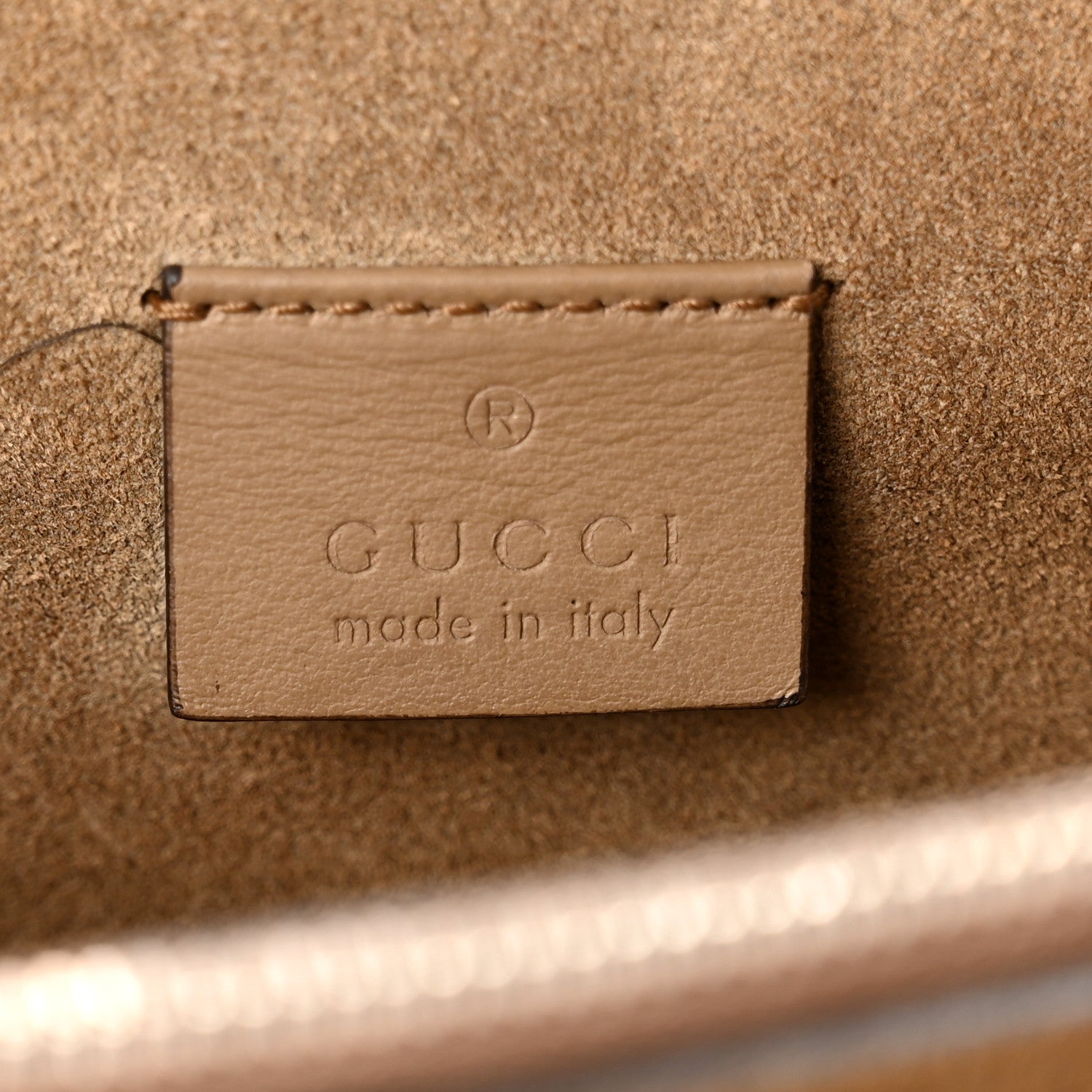 Gucci GG Supreme Monogram Small Dionysus Shoulder Bag Taupe 6 of 13