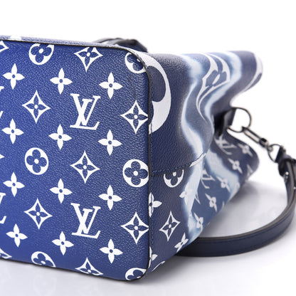 Louis Vuitton Monogram Escale Neonoe MM Blue 7 of 10