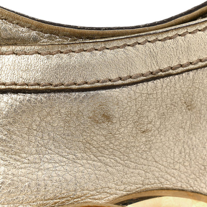 Gucci Leather Medium Britt Hobo Gold 17 of 19