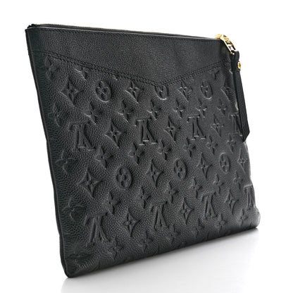 Louis Vuitton Empreinte Daily Pouch Black 3 of 8