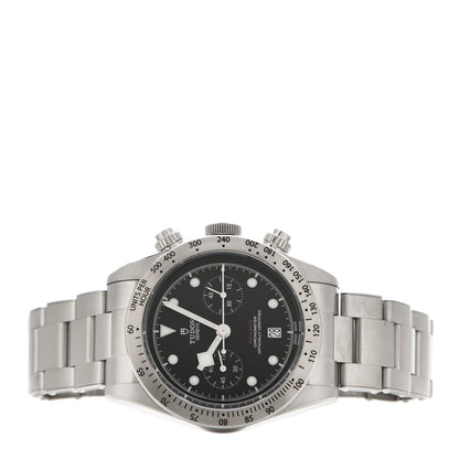 TUDOR Stainless Steel 41mm Black Bay Chronograph Automatic Watch Black 79350 2 of 5