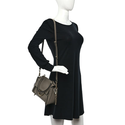 Chloe Calfskin Mini Faye Day Shoulder Bag Motty Grey 3 of 9