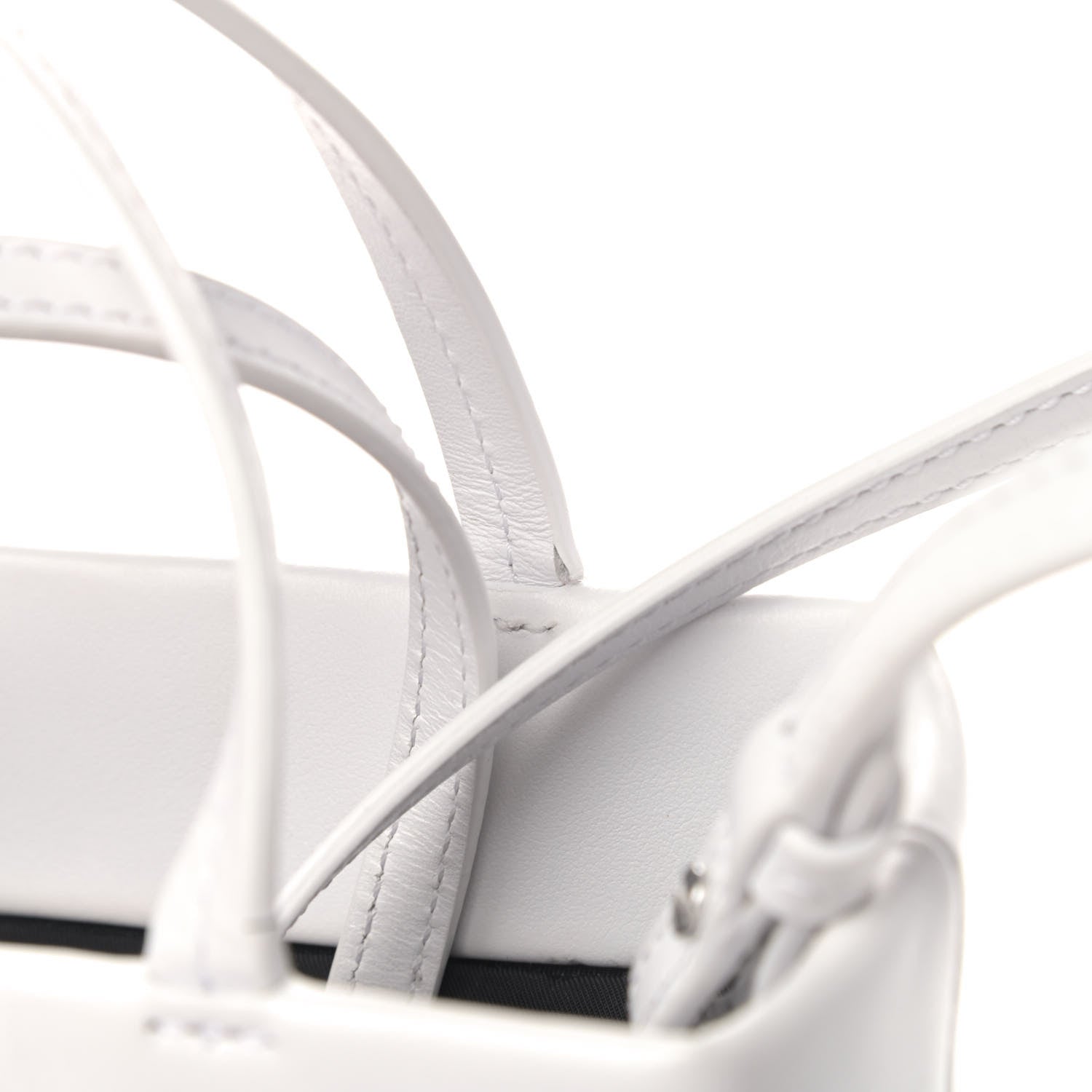Alexander Wang Calfskin Sheeo Mini Crossbody Shopper White 5 of 6