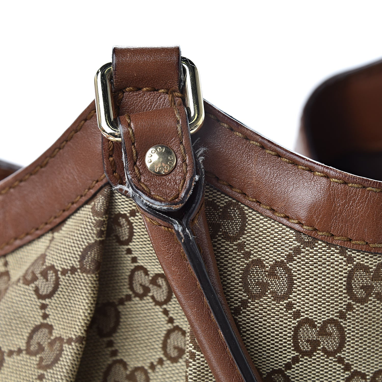 Gucci Monogram Large Sukey Tote Brown 14 of 19