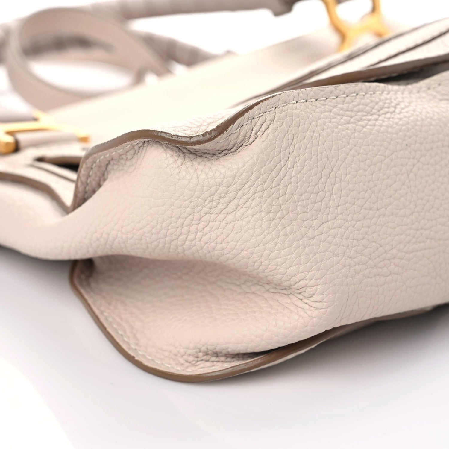 Chloe Calfskin Medium Marcie Satchel Abstract White 4 of 10