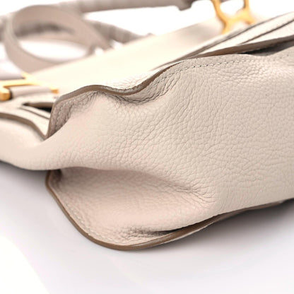 Chloe Calfskin Medium Marcie Satchel Abstract White 4 of 10