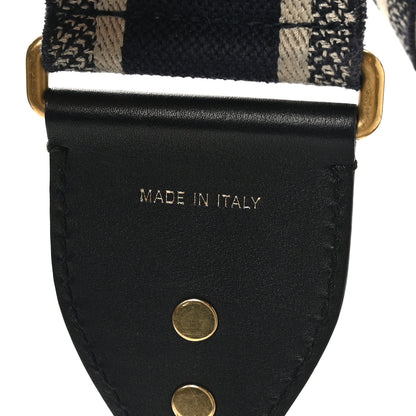 Christian Dior Oblique Mini Saddle Bag Blue 7 of 11