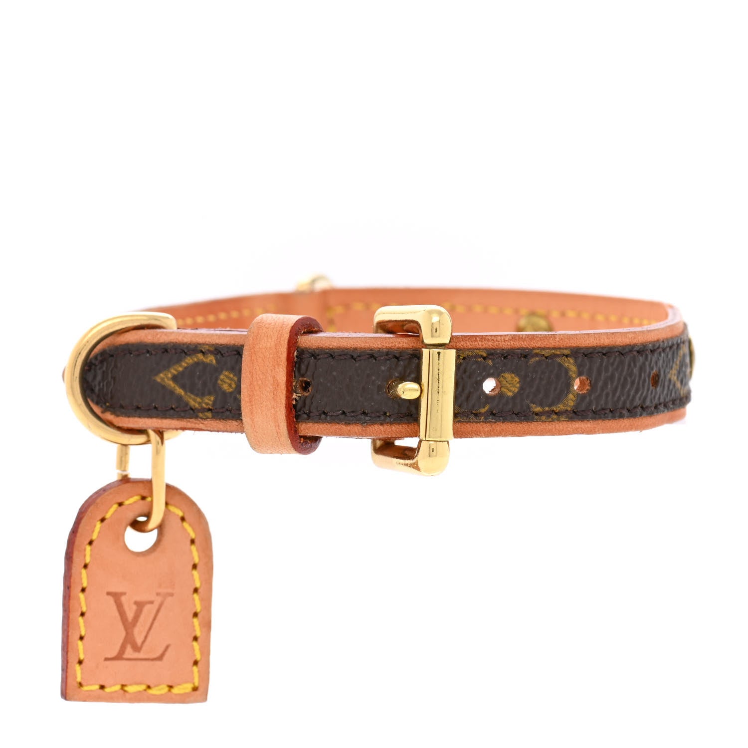 Louis Vuitton Monogram Baxter Dog Collar XS 1 of 8