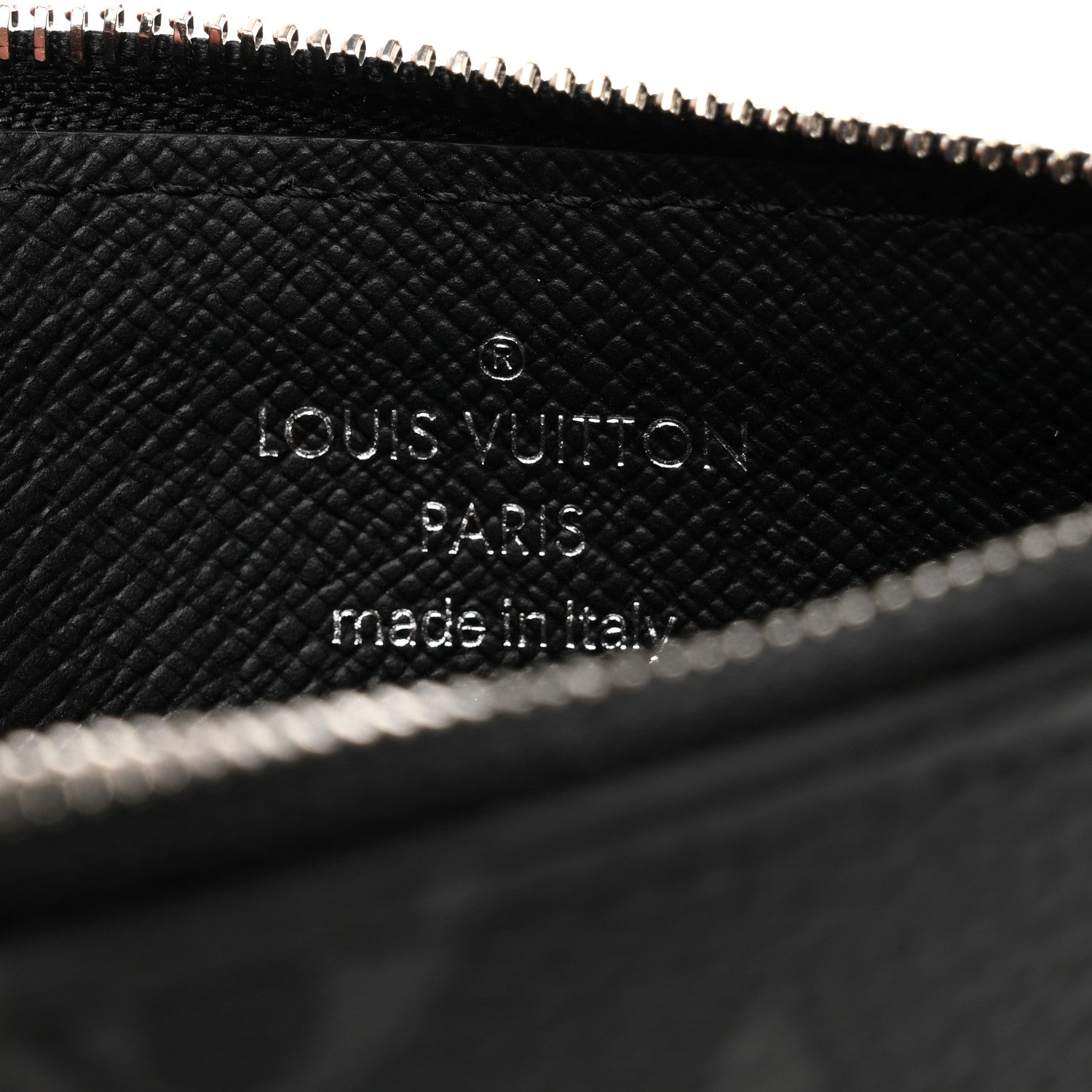 Louis Vuitton Monogram Eclipse Taiga Coin Card Holder 6 of 7