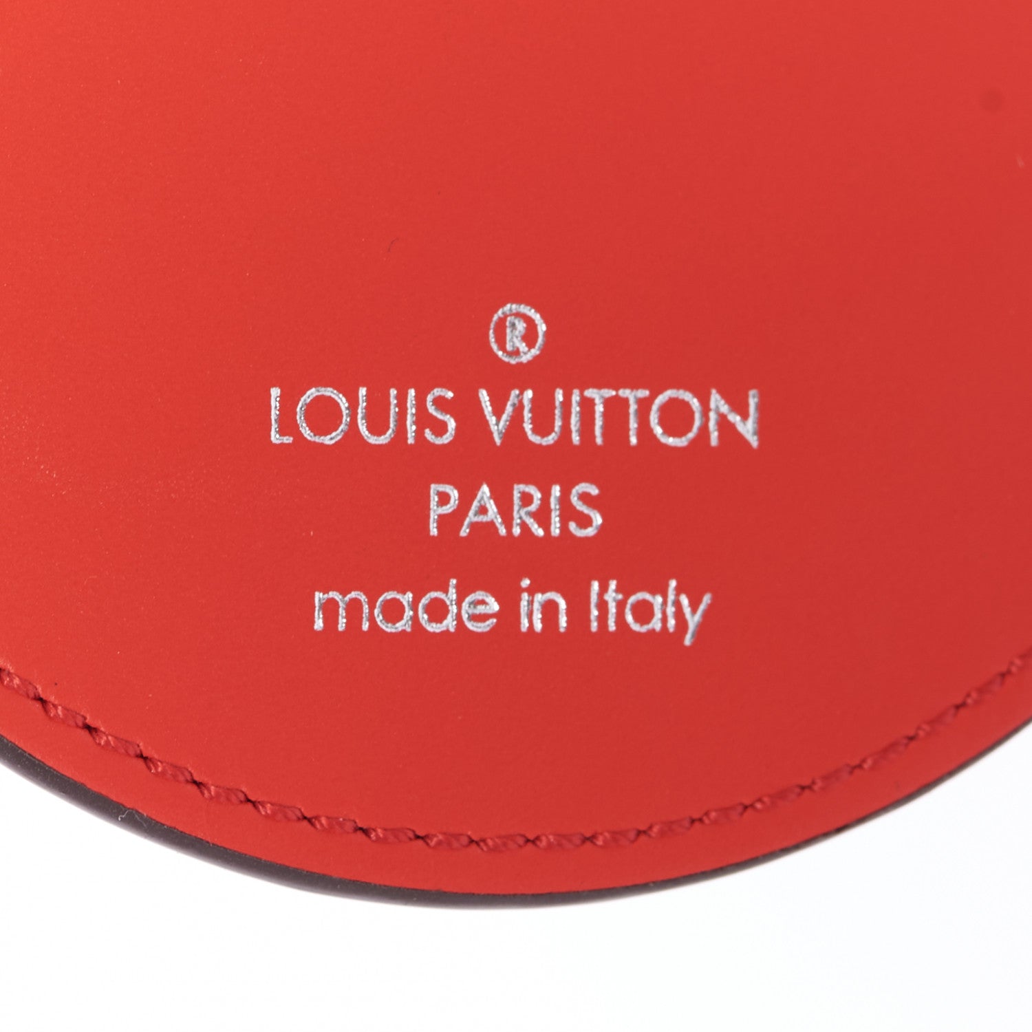 Louis Vuitton Monogram Escale Bag Charm Key Holder Rouge 5 of 5
