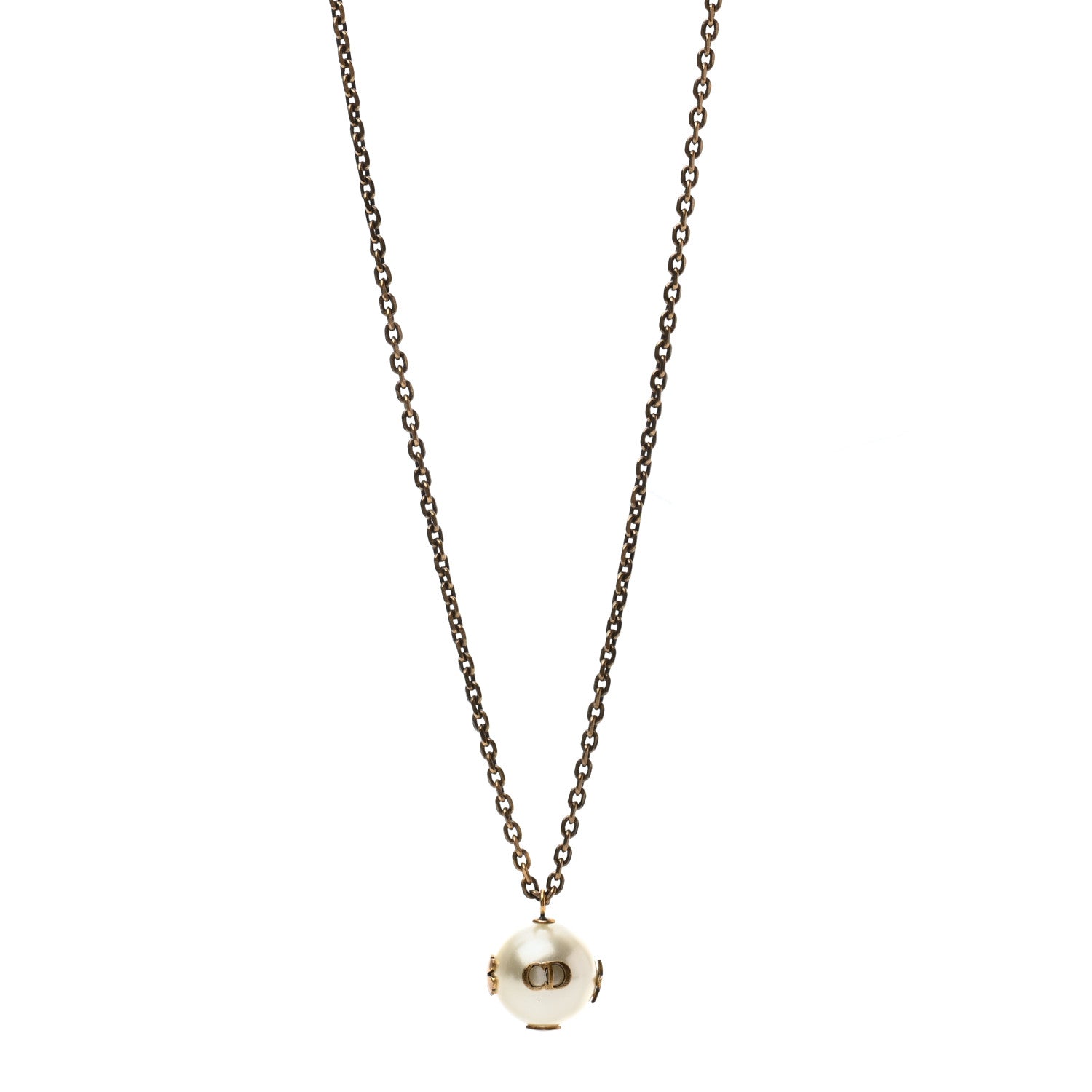 Christian Dior Tresor De Tribal Long Necklace Gold 1 of 5