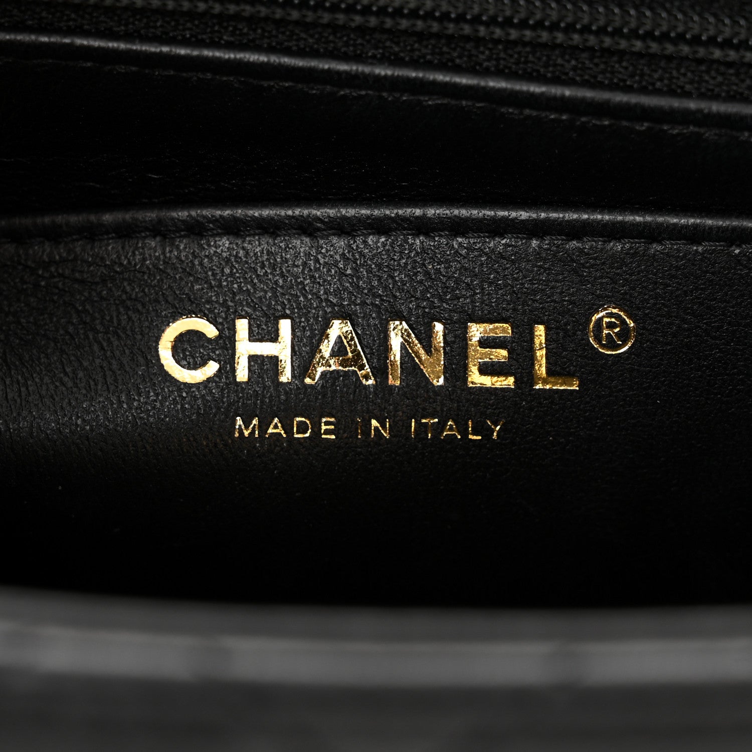 Chanel Lambskin Quilted Mini Top Handle Rectangular Flap Black 5 of 10