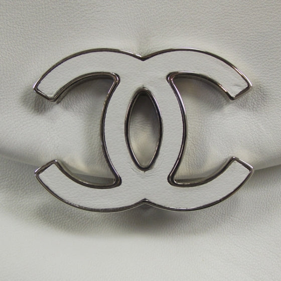 Chanel Lambskin Sensual Medium Flap White 10 of 10