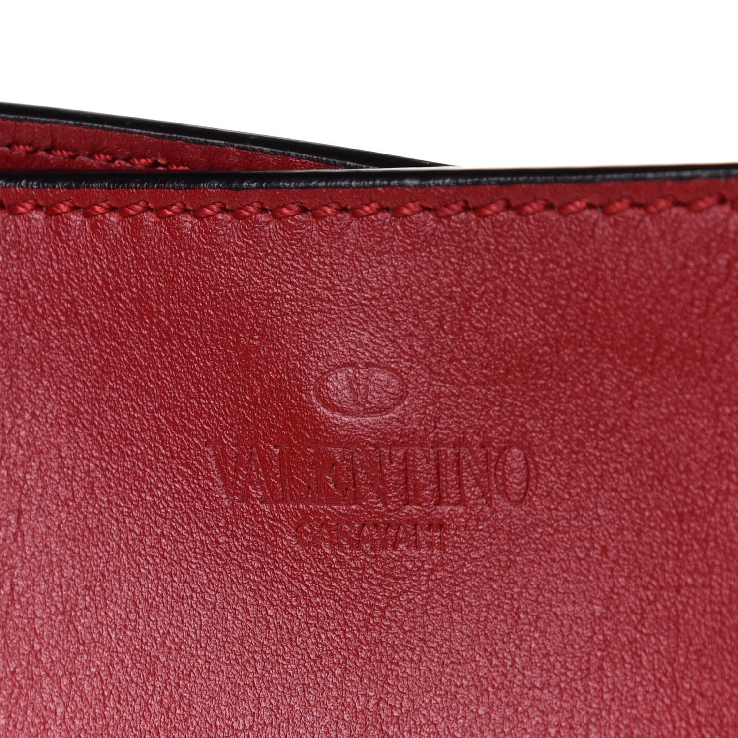 Valentino Garavani Vitello Lovestud Tote Red 11 of 11