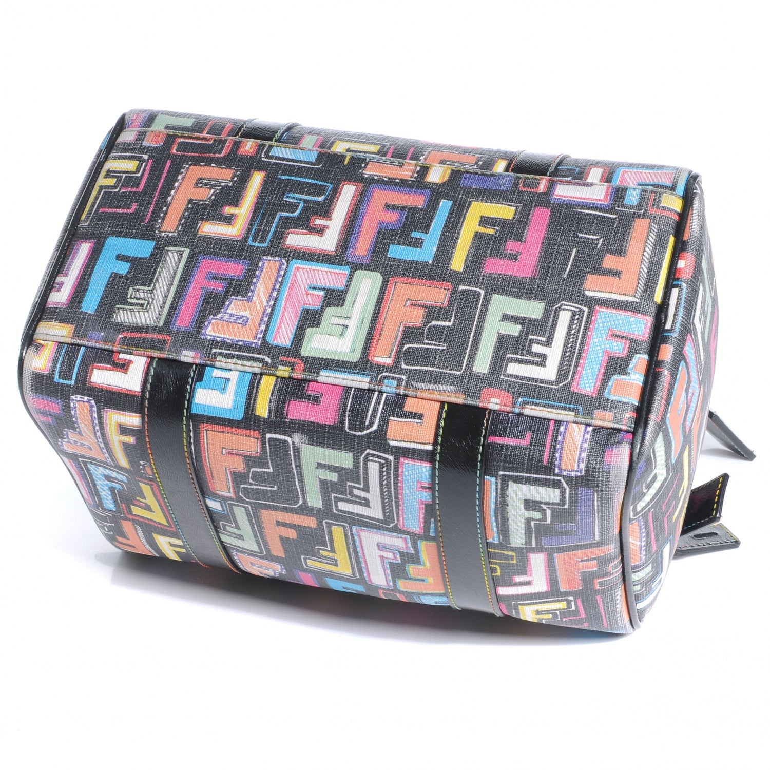 Fendi Zucca Spalmati FF Multicolor Forever Boston Black Multicolor 4 of 8