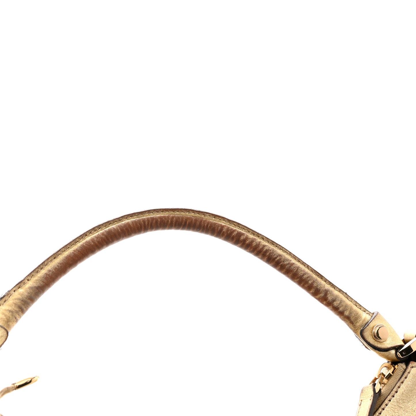 Monogram Large D Gold Hobo Gold