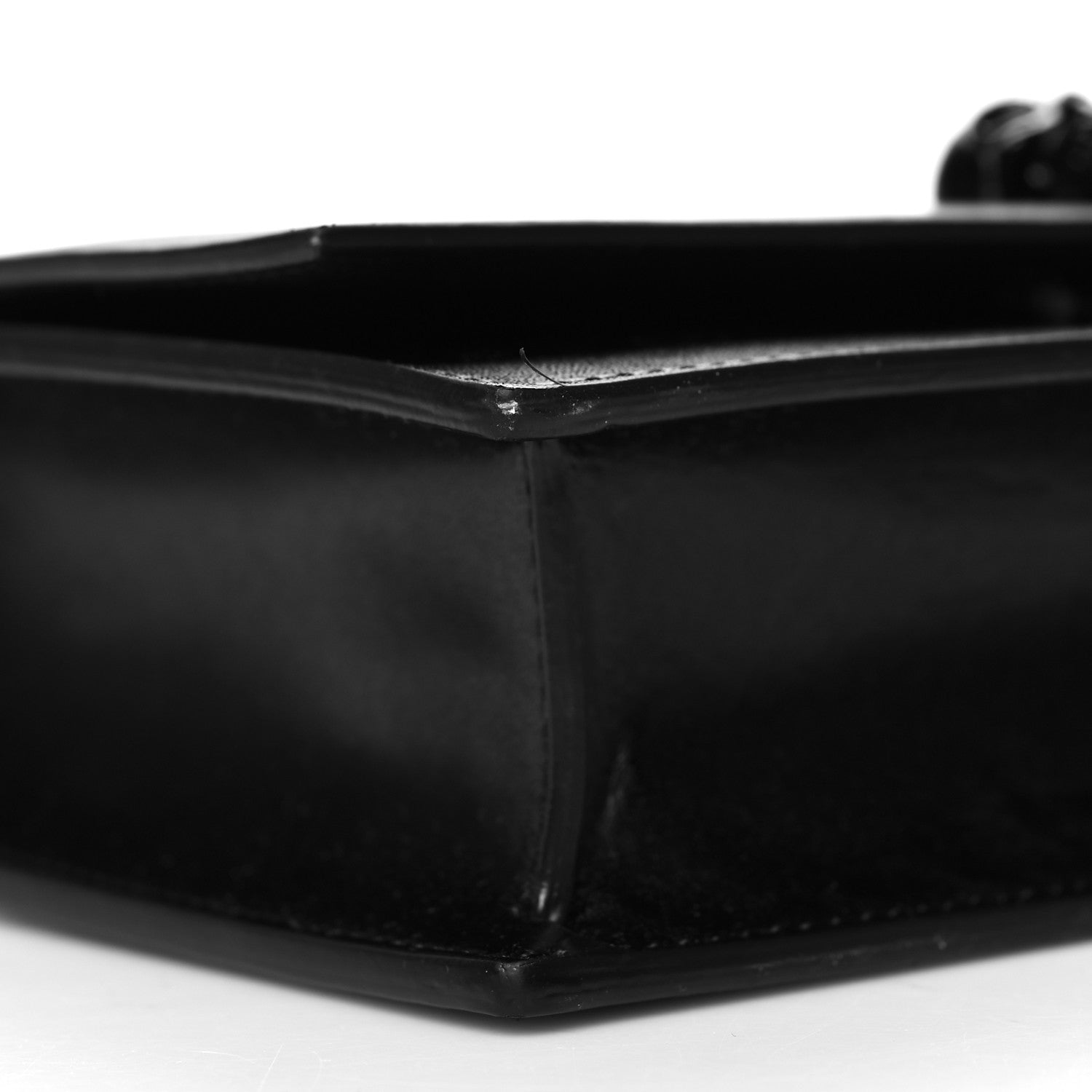 Alexander McQueen Calfskin Mini Skull Chain Crossbody Bag Black 8 of 11