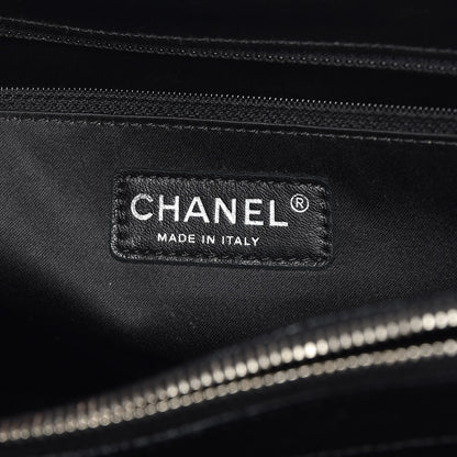 Chanel Caviar Quilted XL Grand Shopping Tote GST Black 6 of 7