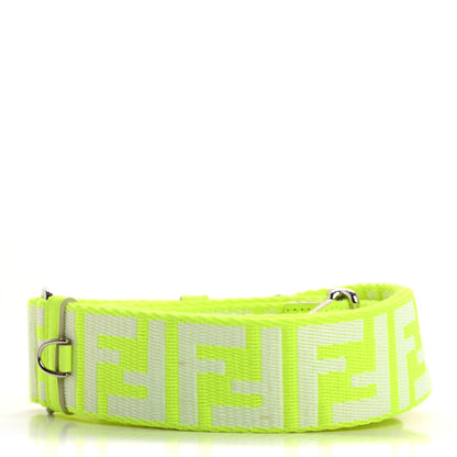 Fendi Ribbon Vitello Seta FF 1974 Adjustable Strap You Yellow 2 of 7