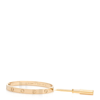 Cartier 18K Yellow Gold LOVE Bracelet 17 3 of 5