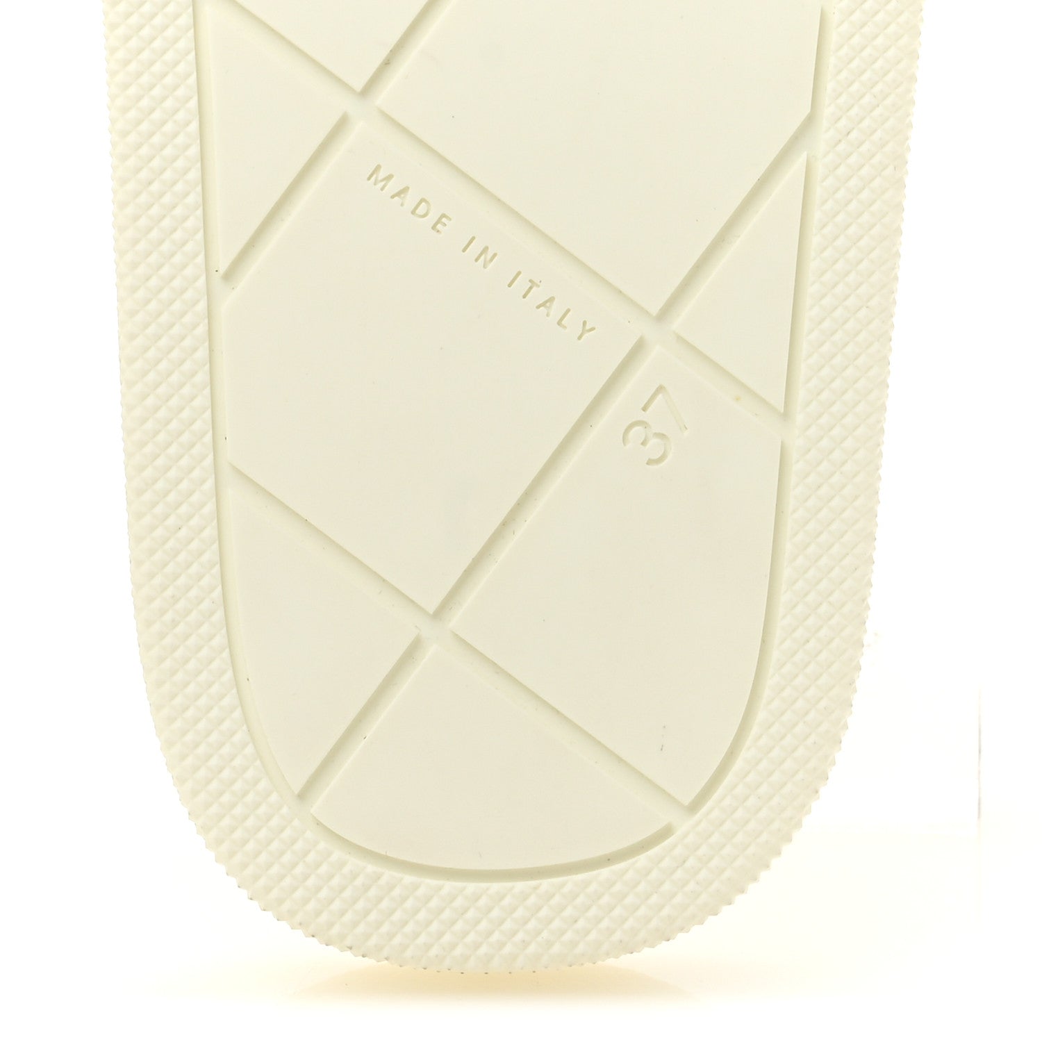 Bottega Veneta Rubber The Slider Sandals 37 Sea Salt 8 of 8