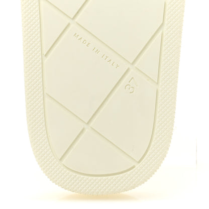 Bottega Veneta Rubber The Slider Sandals 37 Sea Salt 8 of 8