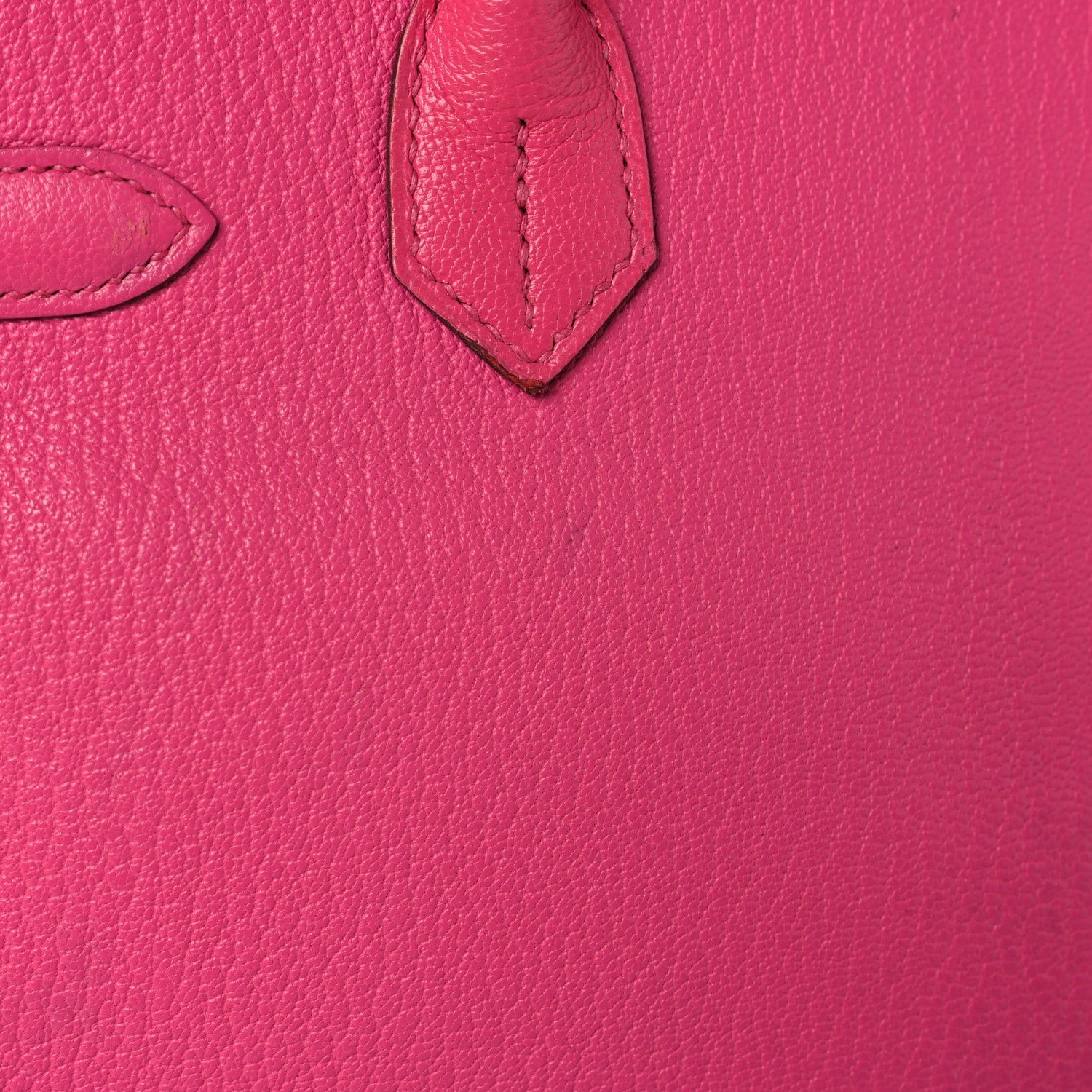 Hermes Chevre De Coromandel Birkin 30 Rose Shocking 13 of 16