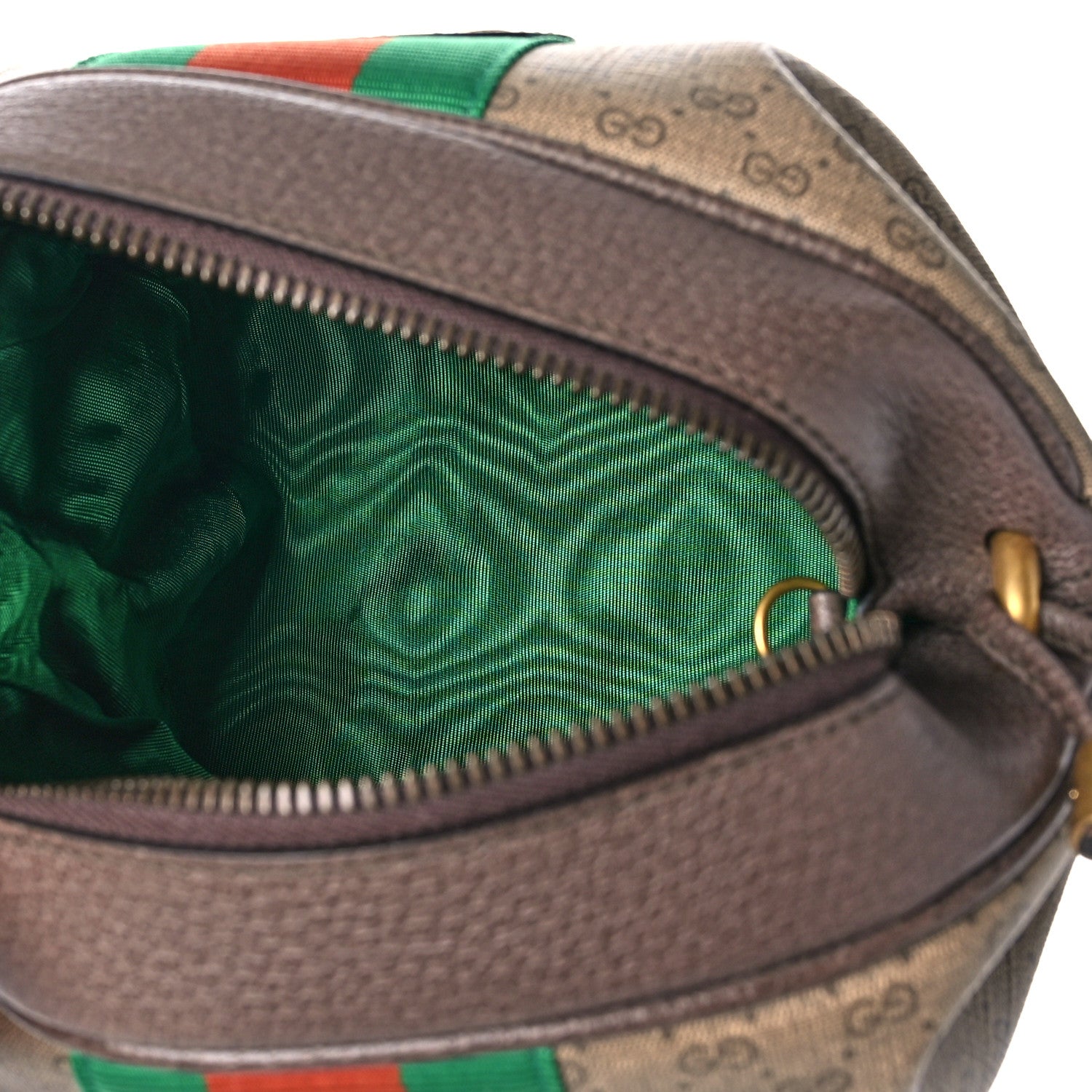 Gucci Mini Vintage GG Supreme Monogram Web Butterfly New Candy Crossbody Beige New Acero 5 of 8