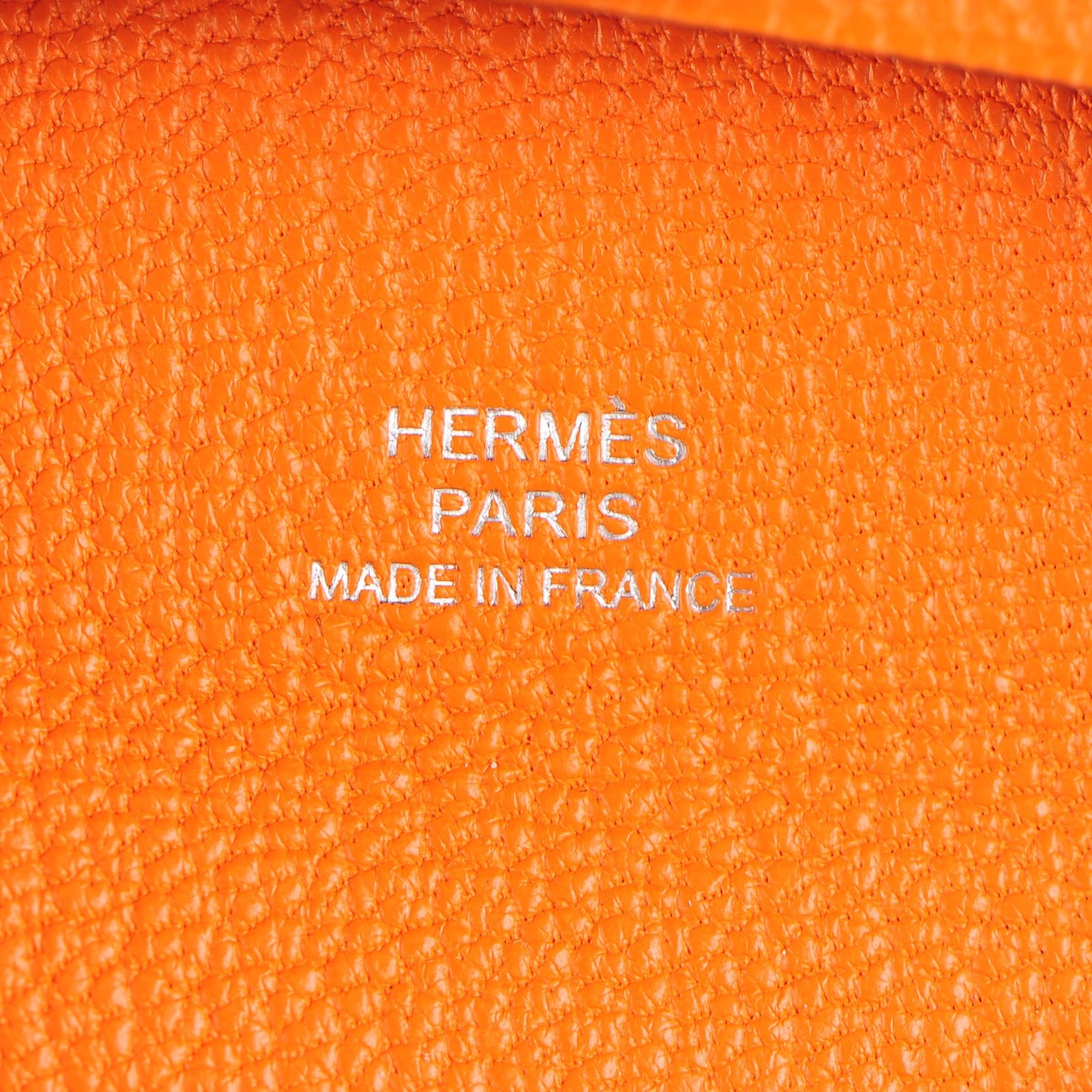 Hermes Chevre Mysore Bastia Orange 5 of 9