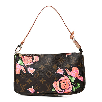 Louis Vuitton Monogram Roses Pochette Accessories 1 of 12