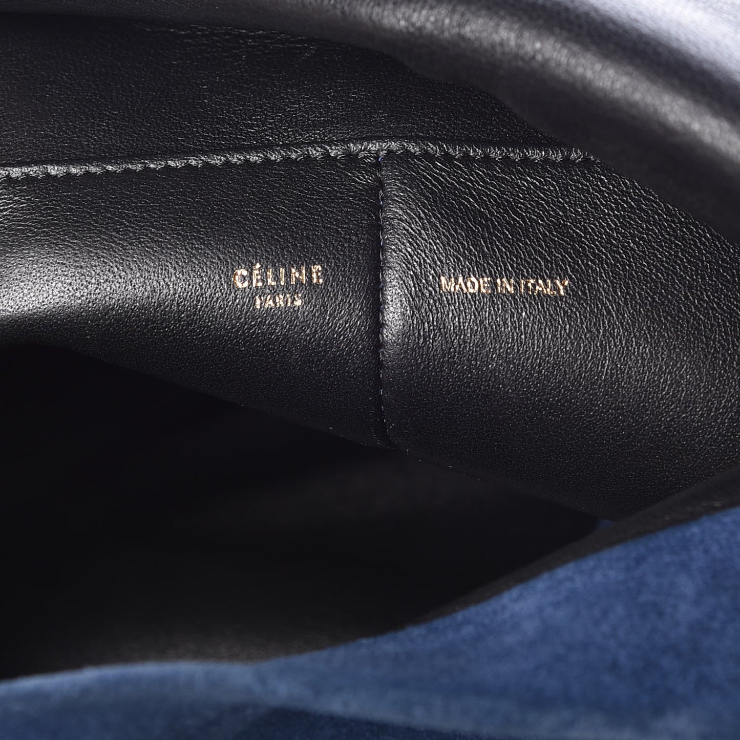 Suede Medium Gourmette Ocean Blue