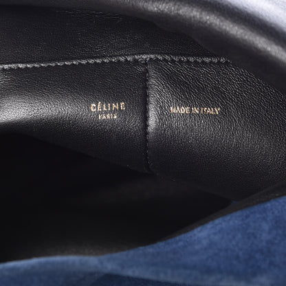 Celine Suede Medium Gourmette Ocean Blue 6 of 11