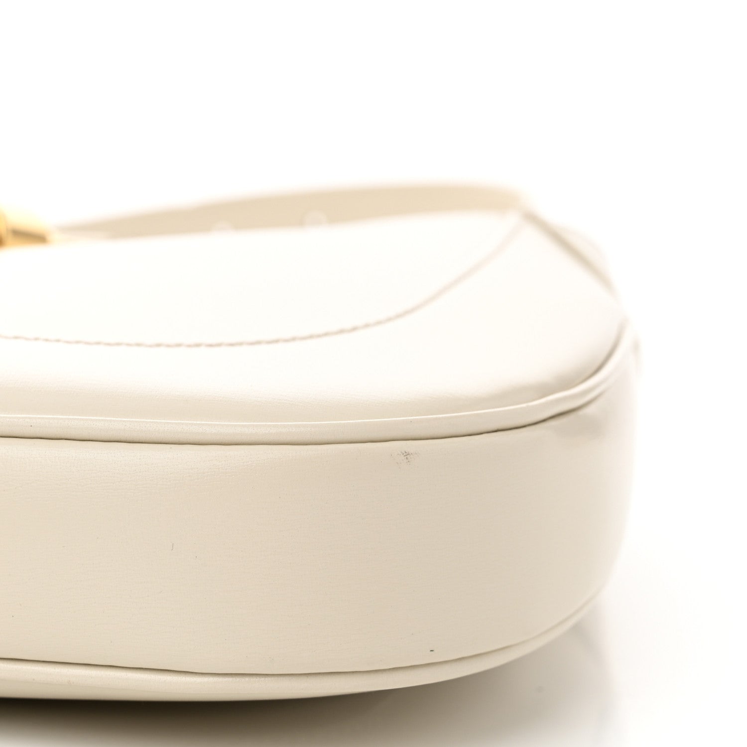 Gucci Boarded Dyana Lux Calfskin Small Jackie 1961 Hobo Mystic White 10 of 10
