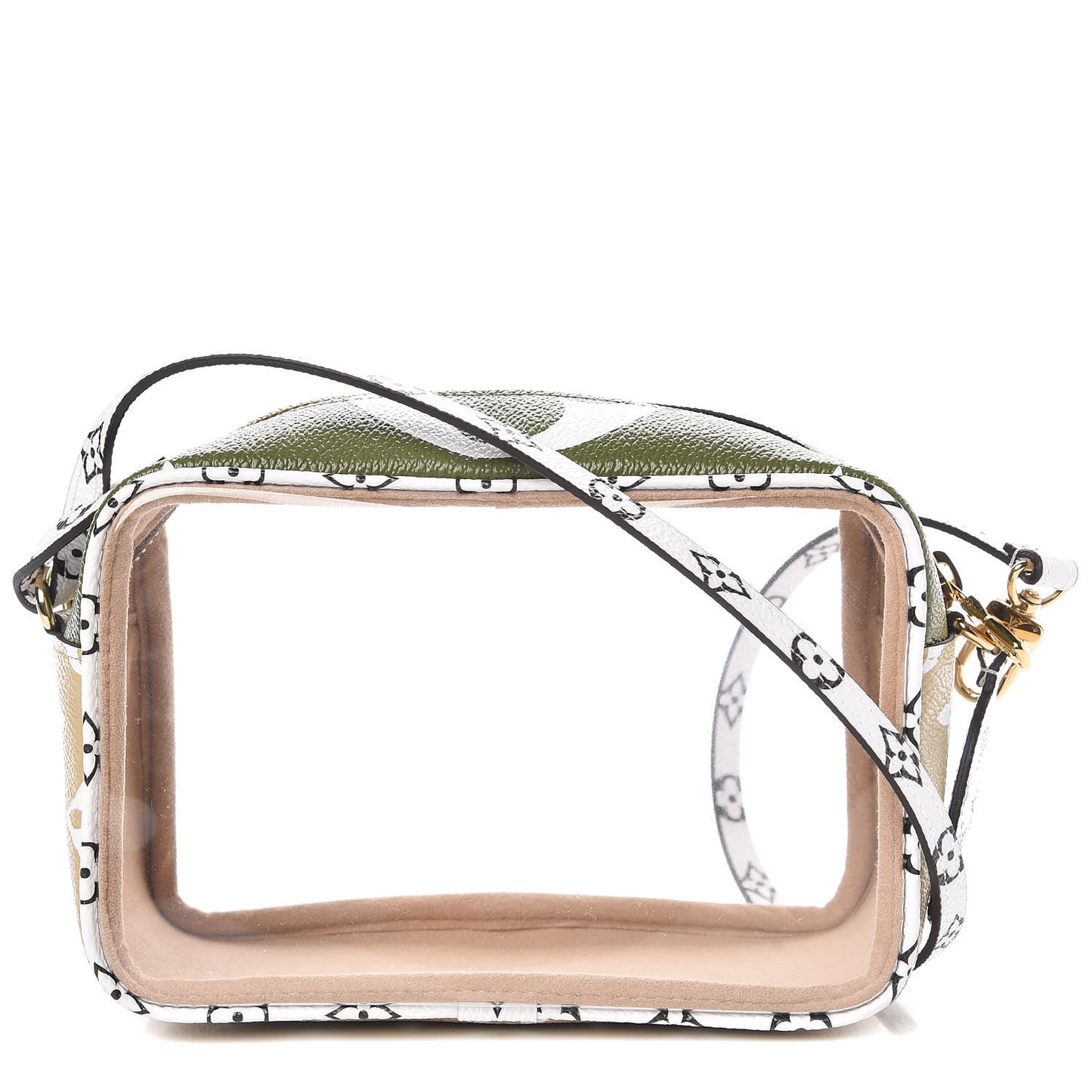 Monogram Giant Beach Pouch Kaki