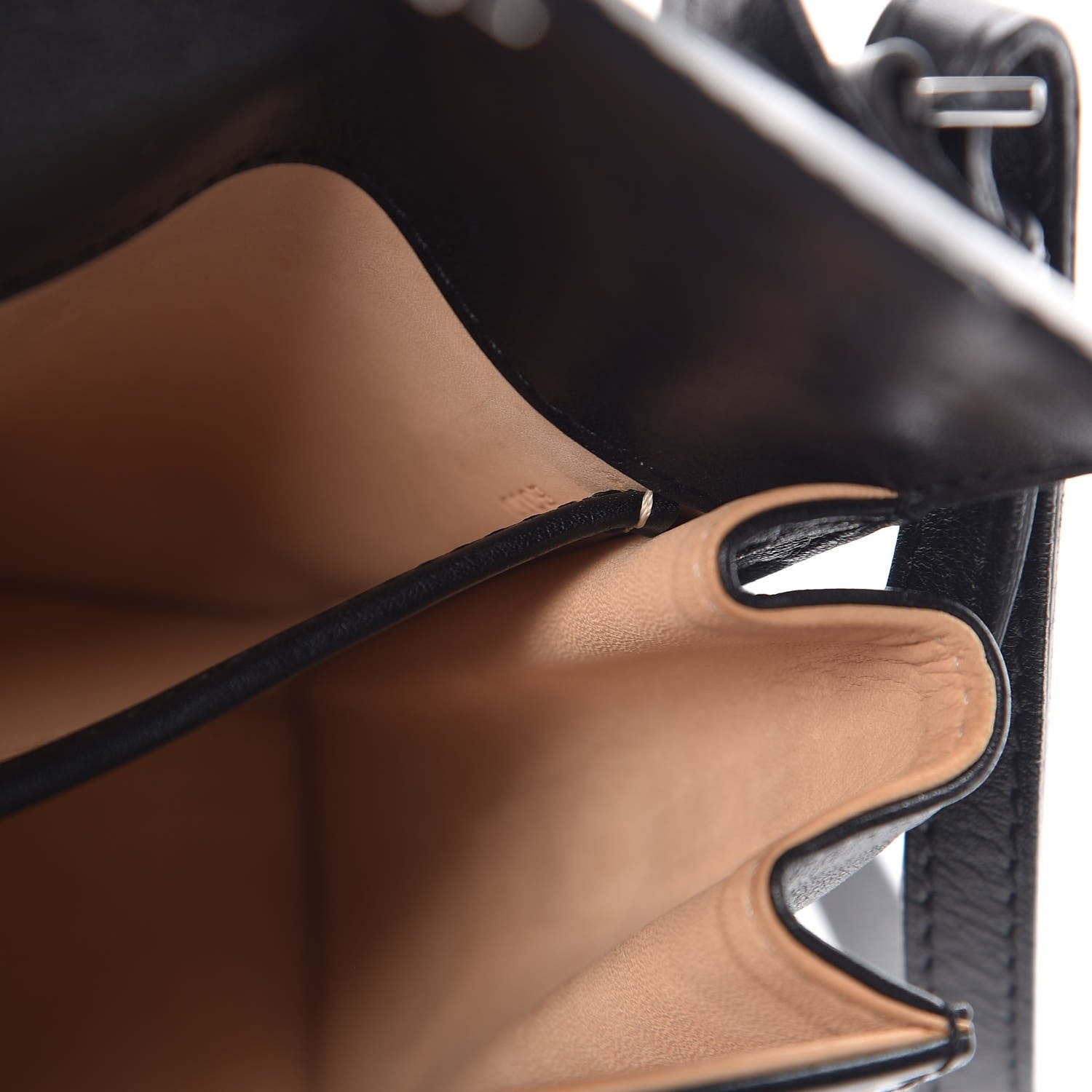 Delvaux Smooth Calfskin Micro Tempete Satchel Black 10 of 10