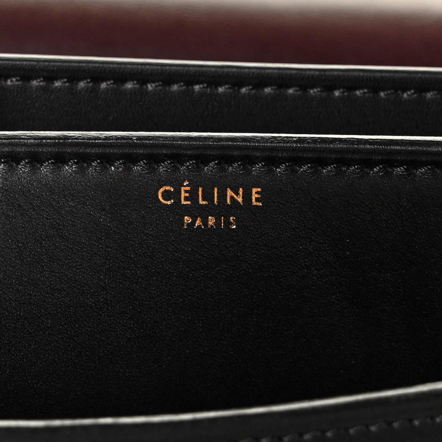 Celine Smooth Calfskin Large Case Black 9 of 11