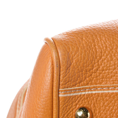 Louis Vuitton Tobago Calfskin Carryall Yellow 11 of 11