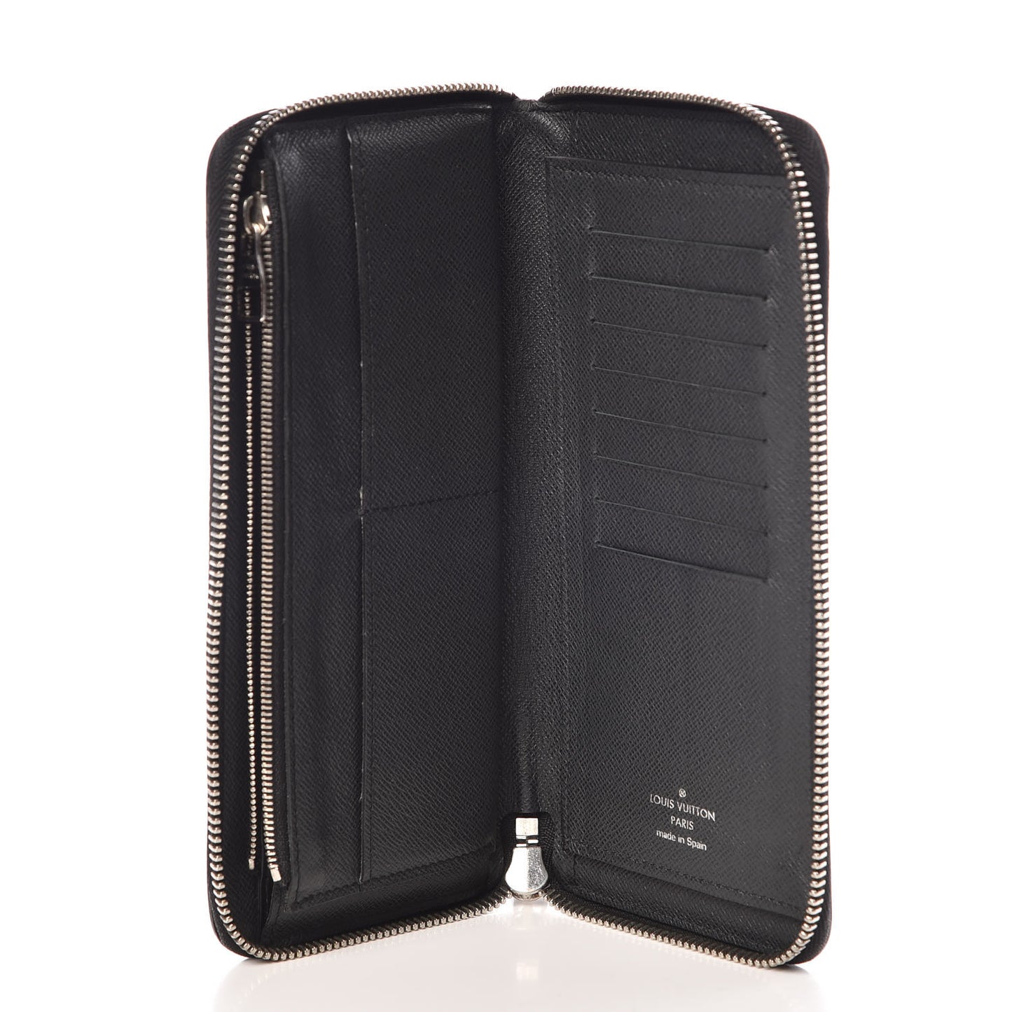 Taiga Vertical Zippy Wallet Ardoise