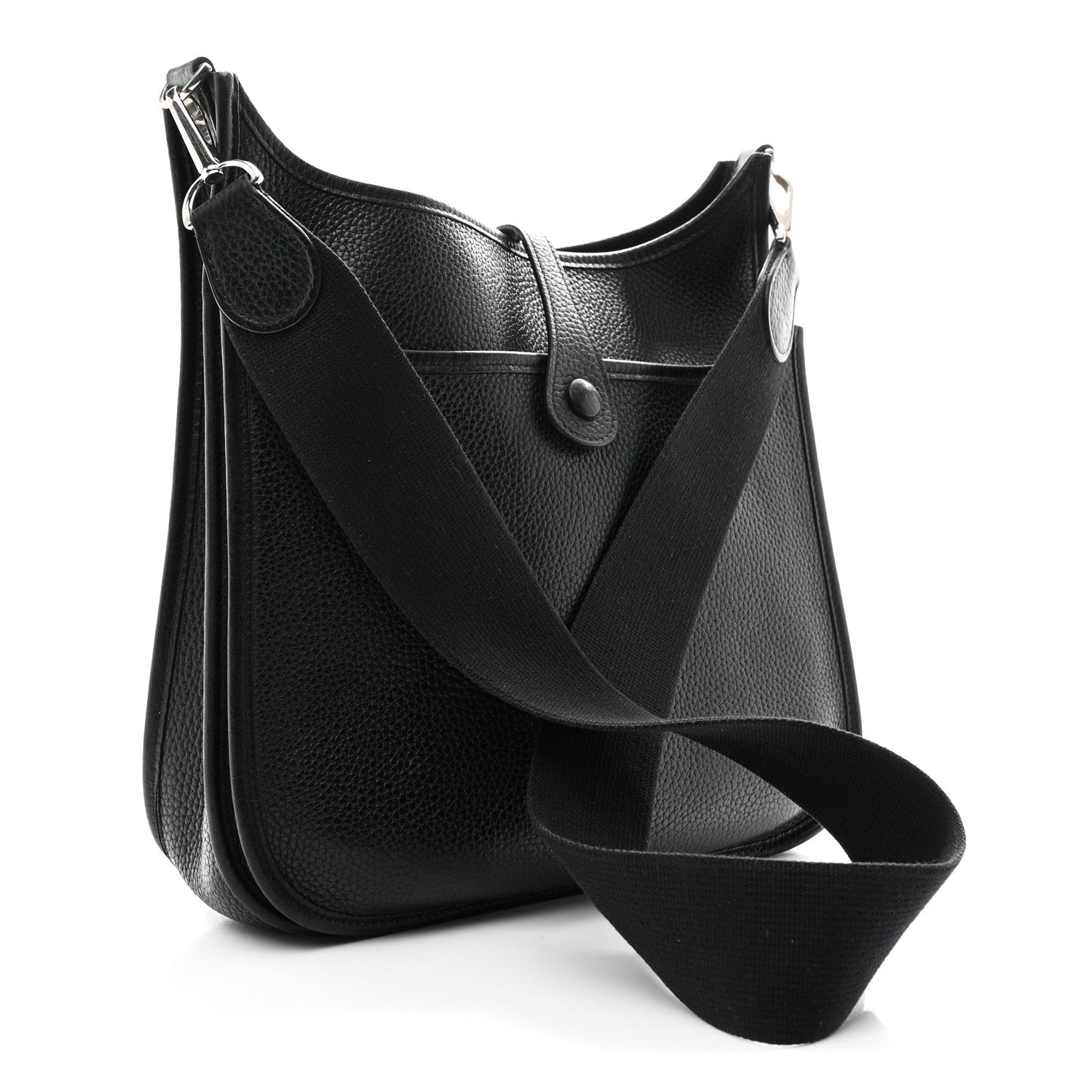 Hermes Taurillon Clemence Evelyne II PM Black 3 of 10